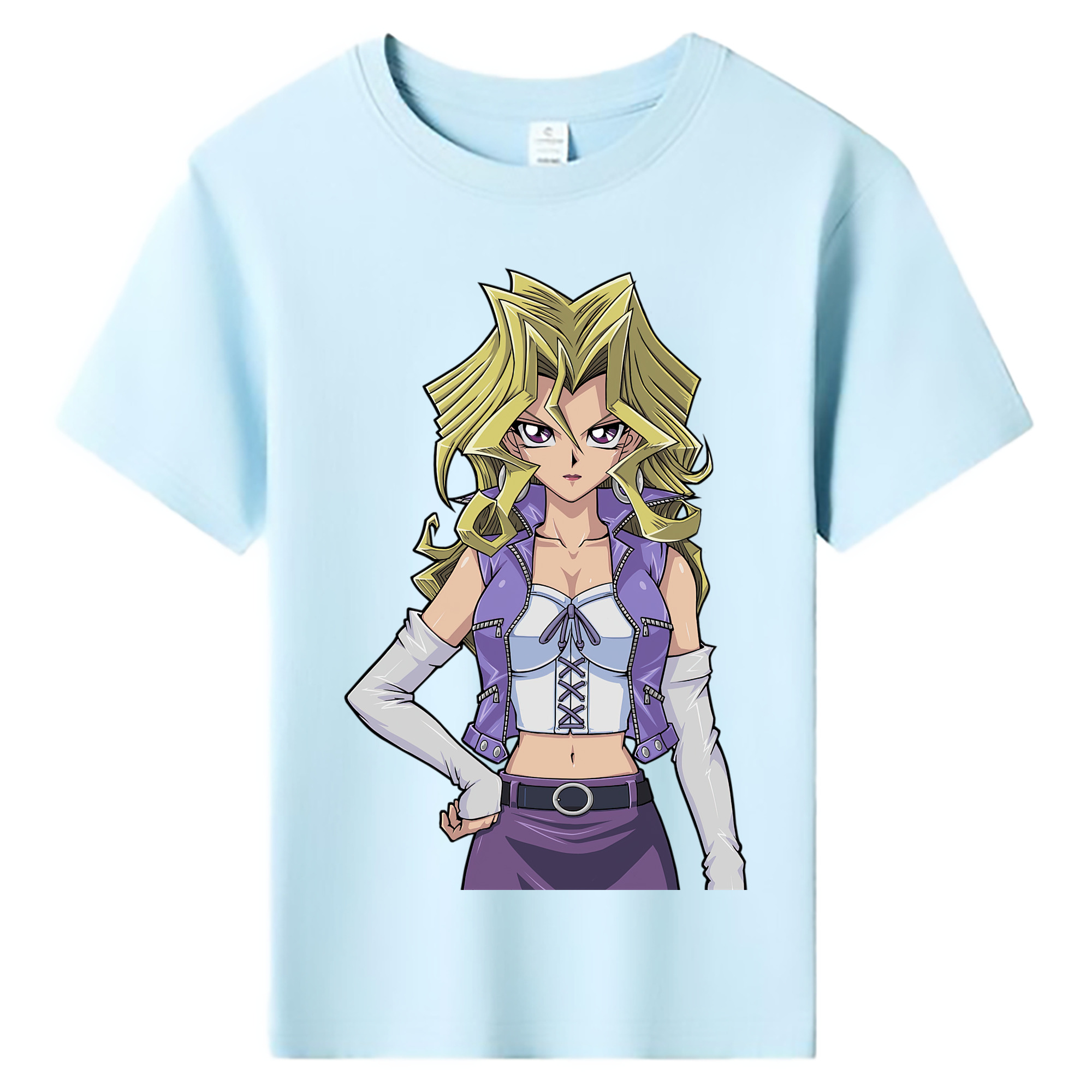 （画像用） 遊☆戯☆王 Yu-Gi-Oh! 綿100％キッズTシャツ（フロントプリント）